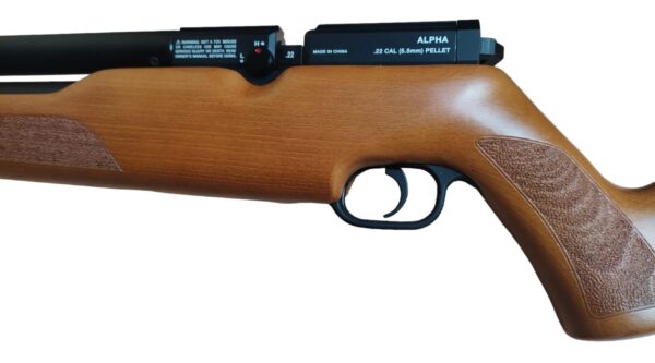 Rifle Pcp Nova Vista Alpha Madera Cal 5.5 - Imagen 3