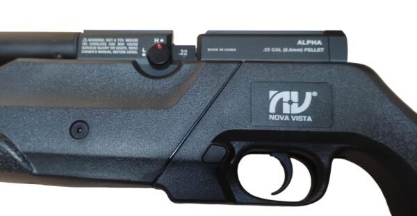 Rifle Pcp Nova Vista Alpha Sintetico Cal 5.5 - Imagen 8