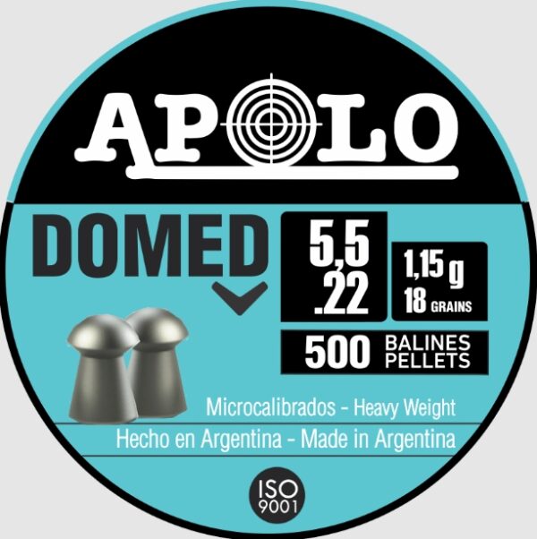 Poston Apolo Domed Cal 5.5 Mm 18 Grain Lata 500 Un