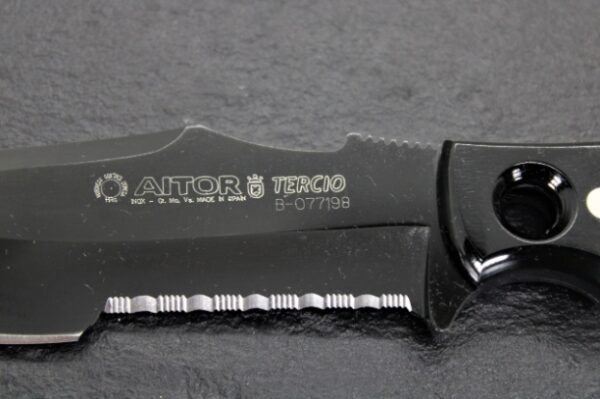 Cuchillo Aitor Tercio Negro - Imagen 4