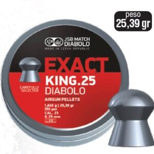 Poston Jsb Exact King Cal 6.35 25.39 Gr  350Pcs