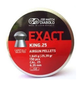 Poston Jsb Exact King Cal 6.35 25.39 Gr  150Pcs