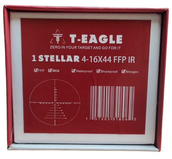 Mira Telescópica T-EAGLE STS 4-16X44SF FFP IR STELLAR - Imagen 3