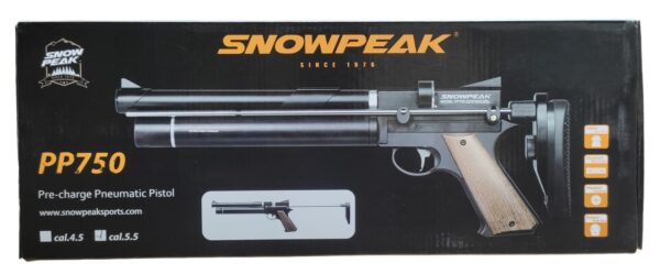 Pistola PCP Snow Peack PP750 CAL 5.5 MM - Imagen 7