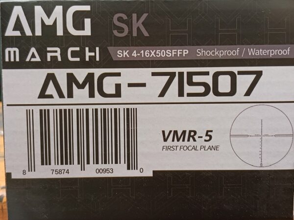 MIRA TELESCOPICA MARCH SK4-16X50 FFP - Imagen 2